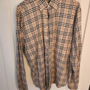 Burberry Mens Classic Check Shirt XL
